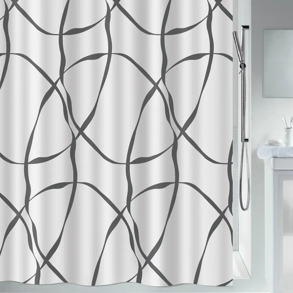 Zuhanyfüggöny 180x200 cm Ribbon – Spirella