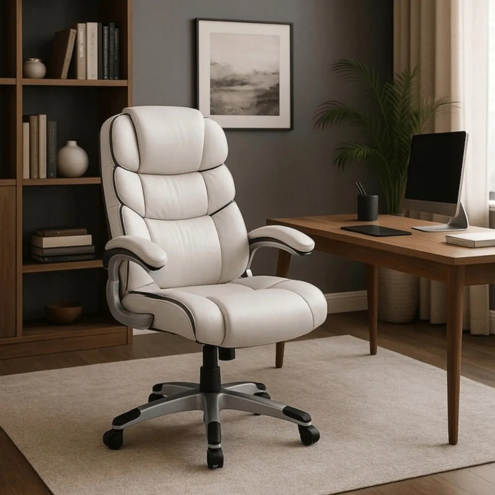 Irodai Forgószék Fehér Színben. LIVERPOOL