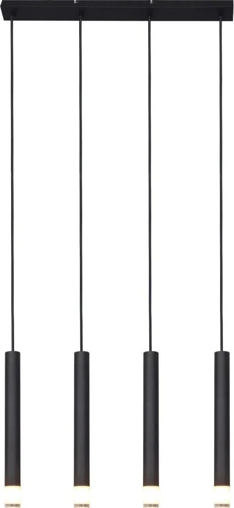 Zuma Line P241125804BL - VELIC kábeles csillár 4xG9/5W/230V fekete