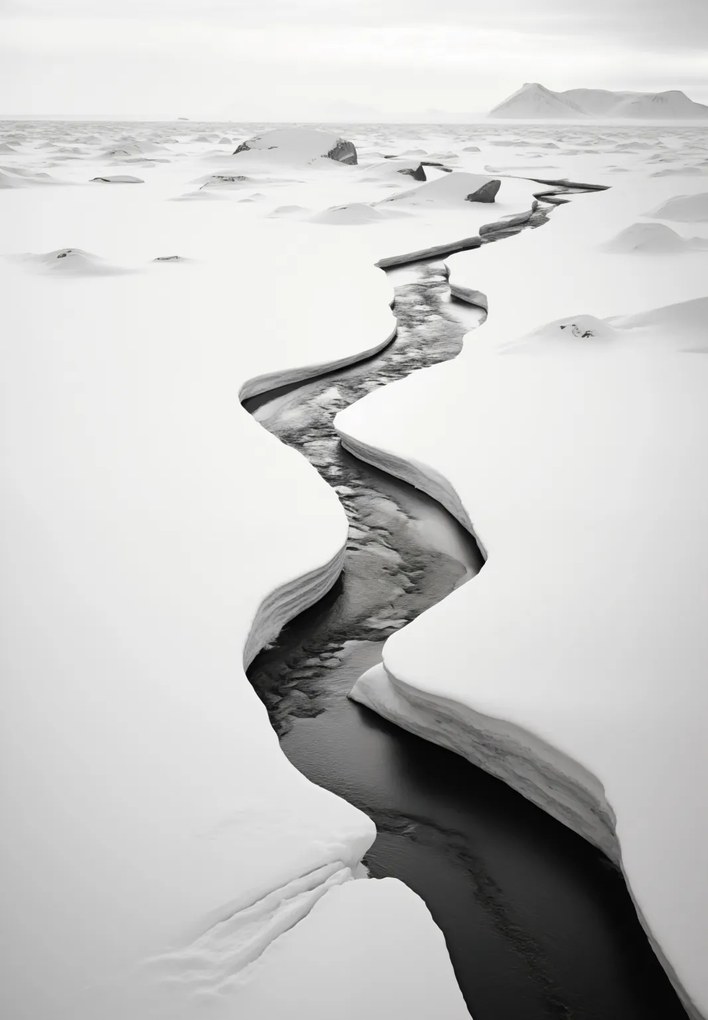 Poszter 68x98cm Fagy rések