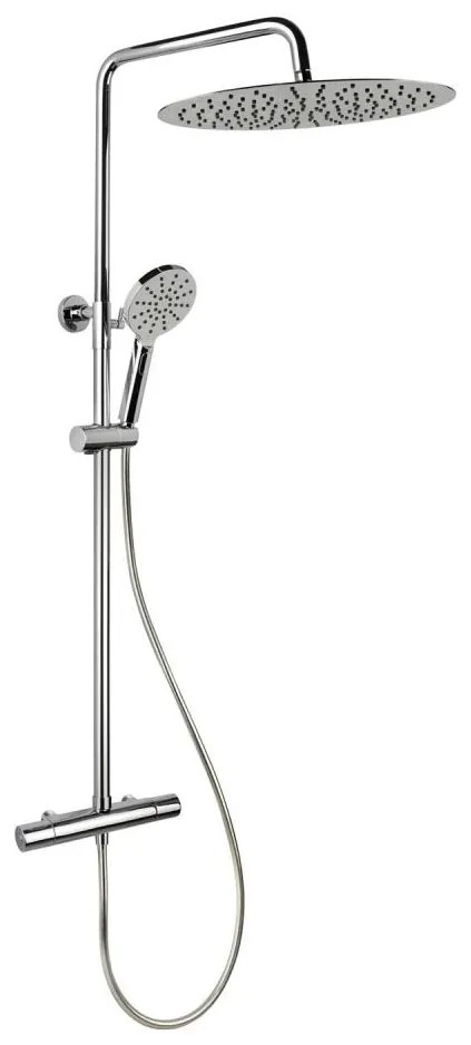 BATH DELUXE 31-120-09-60-00 - DRAGOR króm termosztátos zuhanyszett