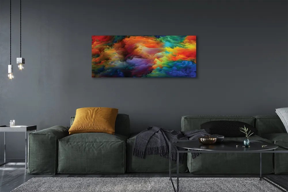 Canvas képek 3d színes fraktálok 140x70 cm