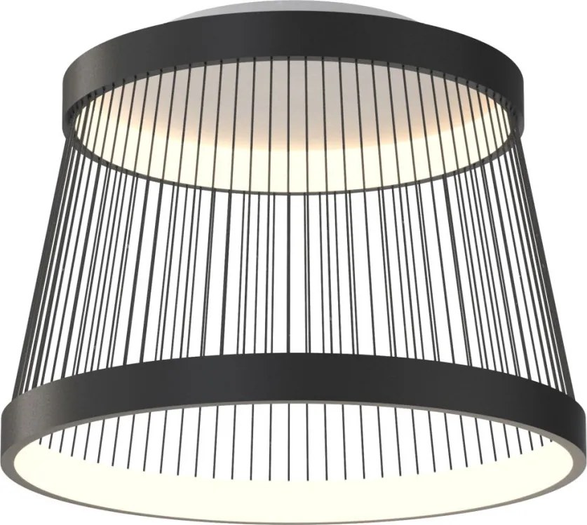 ZUMA LINE MX3328-2-3BT BALU Ernyős Mennyezeti Lámpa Fekete LED IP20