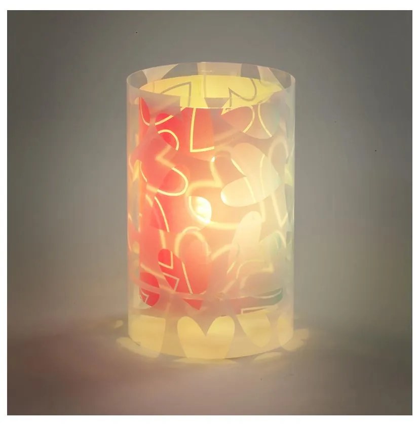 Dalber 41181 - Asztali lámpa CUORE 1xE14/40W/230V