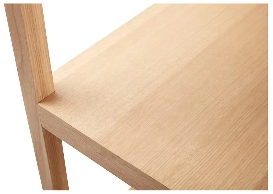 Natúr színű tölgyfa polcos állvány 45x180 cm Mason – Hübsch