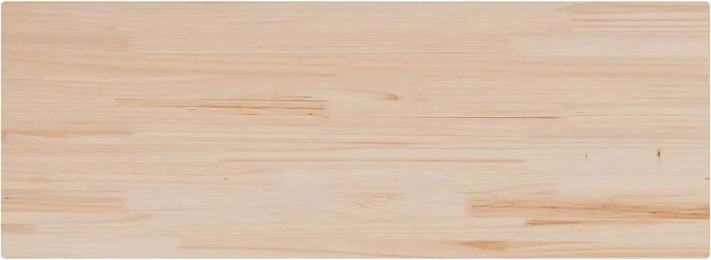 vidaXL tömör fenyőfa téglalap alakú asztallap 110 x 40 x 1,7 cm