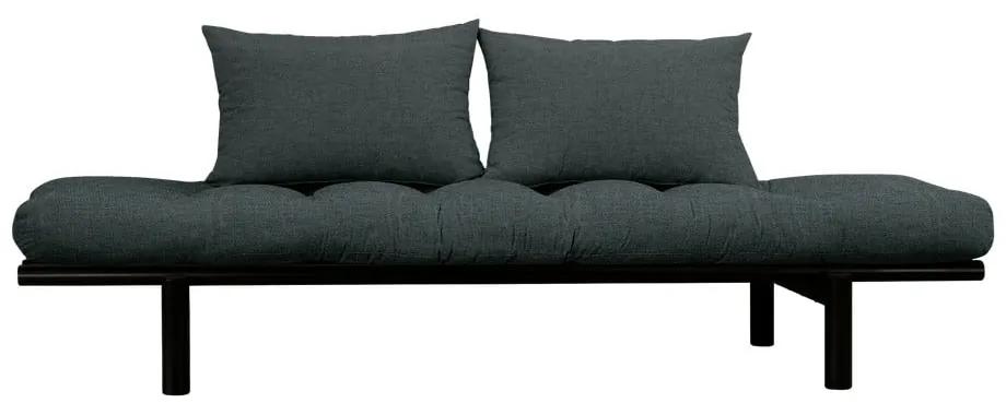 Pace Black/Slate Grey sötétszürke kanapé - Karup Design