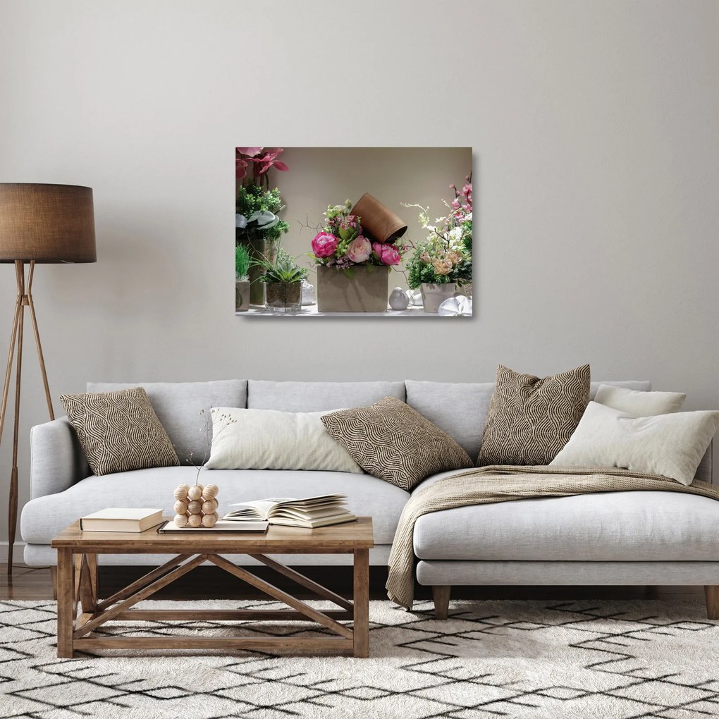 Kép - Rózsa neked (üvegen) (70x50 cm)