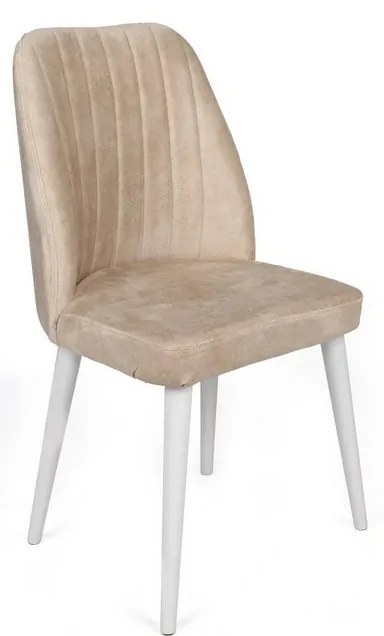 Alfa Beige and White étkezőszékek, 2 db