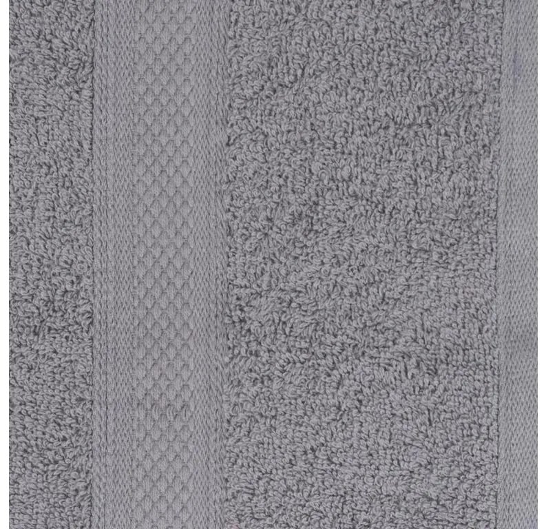 CLARYSSE ELEGANCE törölköző 60x110 cm szürke, 100% pamut