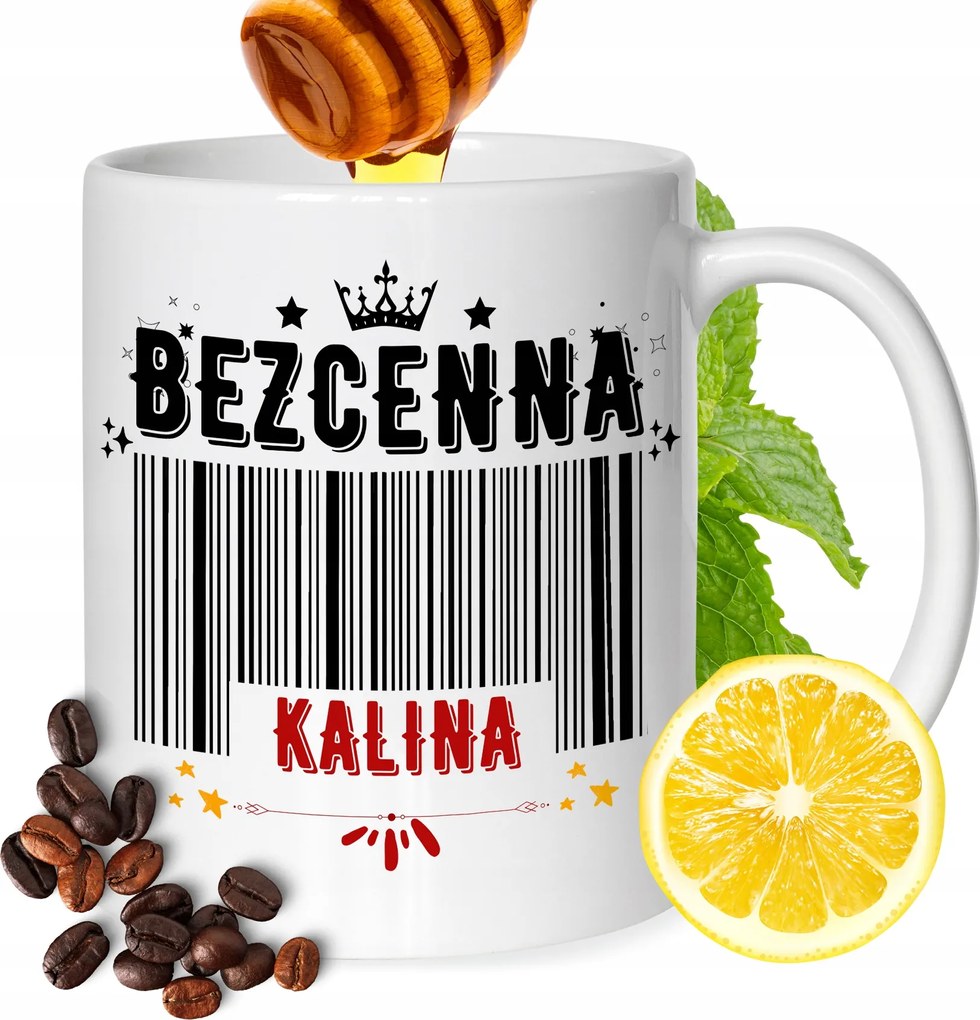 Bögre Kalina Barátnőknek Ajándék Nyomtatott Fehér 330ml