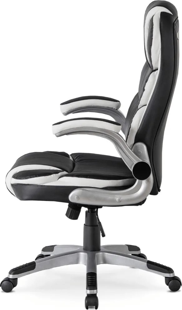 Forgószék fekete színben, műbőr kárpittal. LIVERPOOL