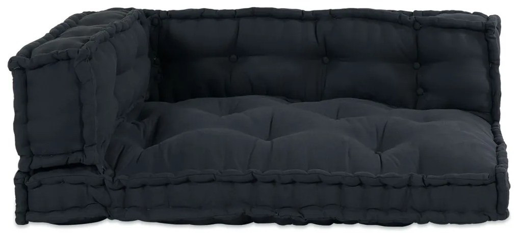 Pallet Sofa Párna 3 pcs Antracit szövet