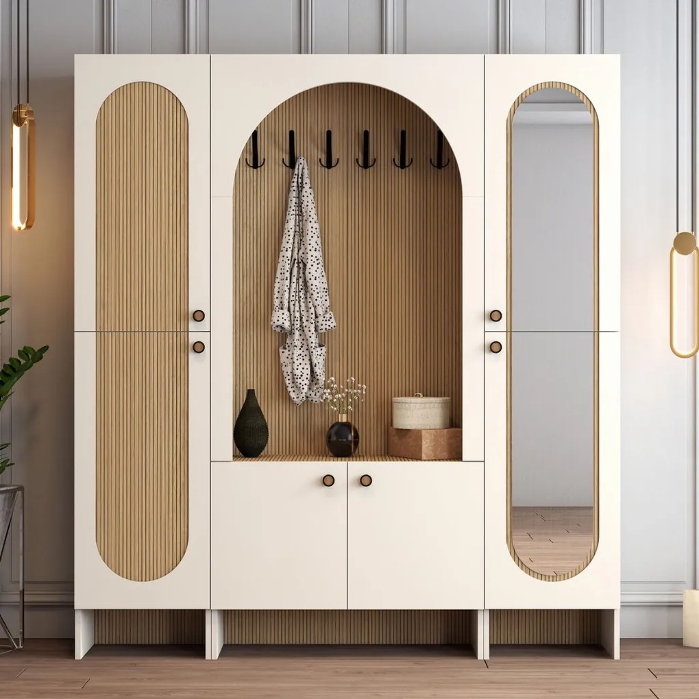 Palermo Klm - Cream, Oak