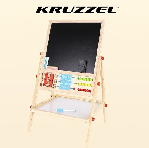 Kruzzel 22472 kétoldalas fa tábla