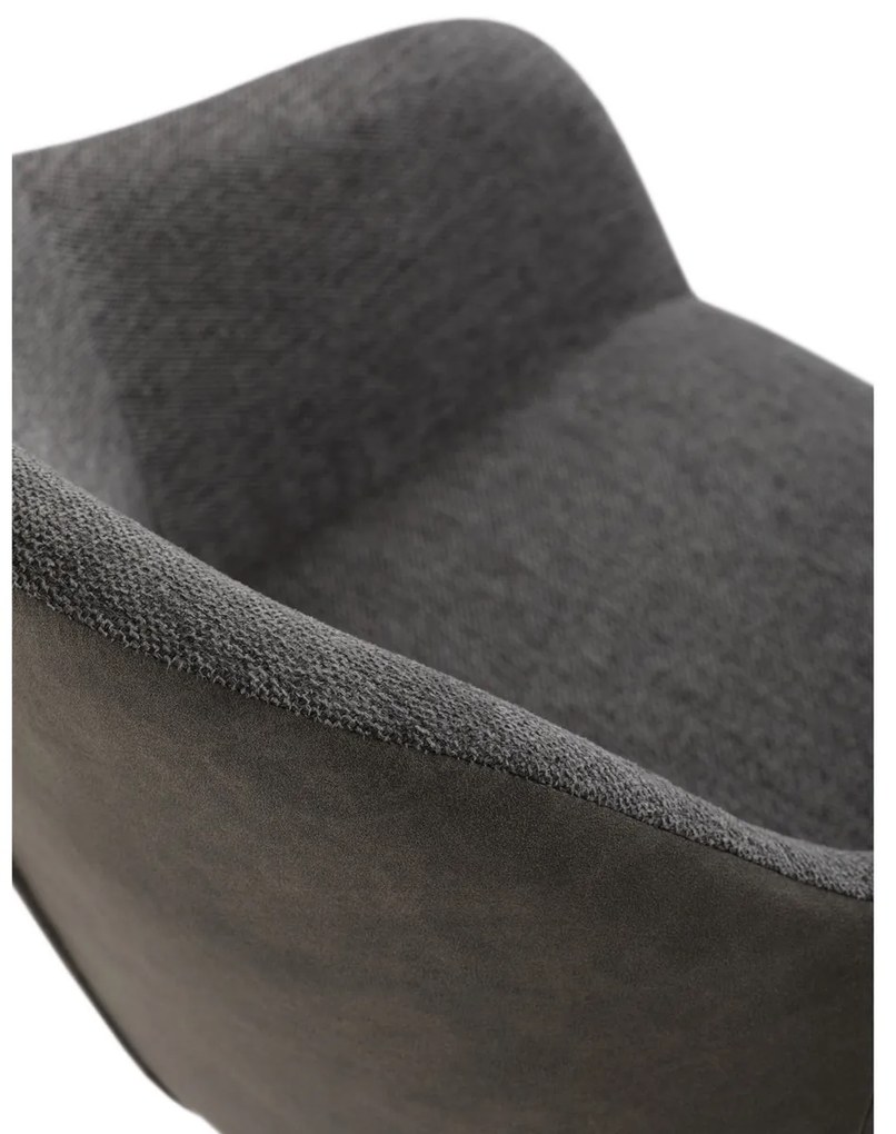 Étkezőszék-készlet visszahúzható mechanizmussalDCH-Y1143 GREY2, 2 db