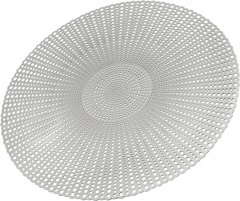 Asztali Alátét 4db Ezüst 40cm Glamour Fényes