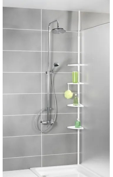 WENKO 3201010100 - Sarokelem COMPACT 26x195 cm fehér