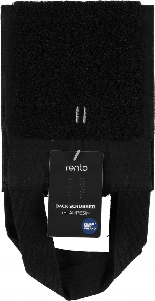 Rento Vászon Hátmasszírozó Törölköző 14x70 cm Fekete