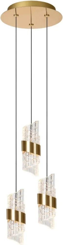 Lucide KLIGANDE 13496/21/02 Függőlámpa 3x7w/led 2700k 720lm ip20