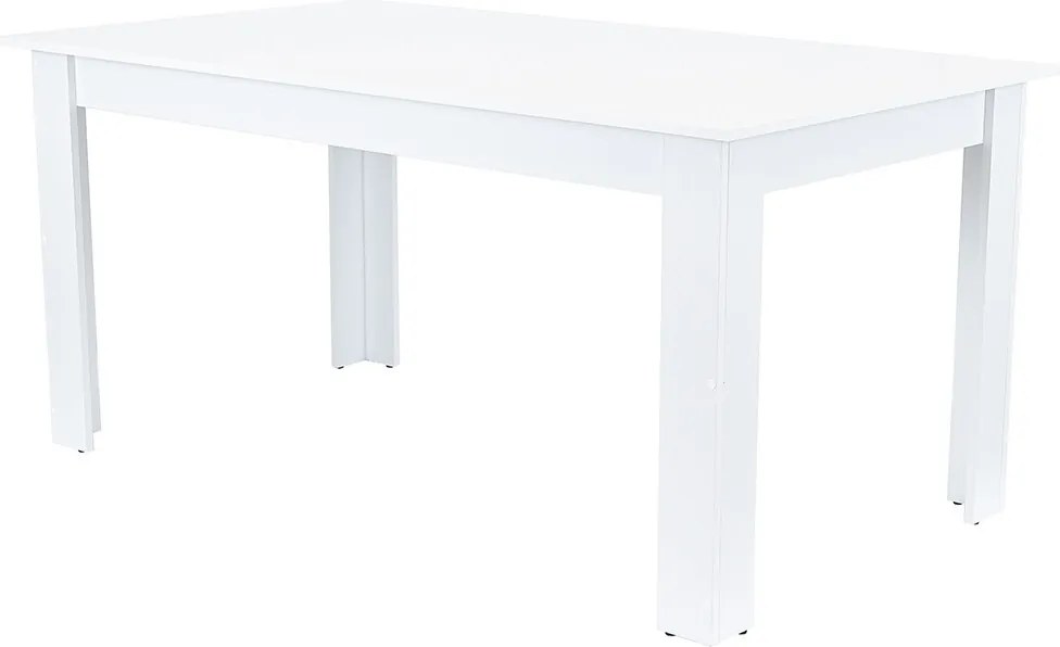 Yorki Standard étkezőasztal 160x90 cm fehér