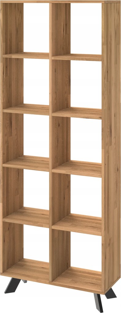 Toledo Box Loft tölgyfa könyvespolc 193x74x30