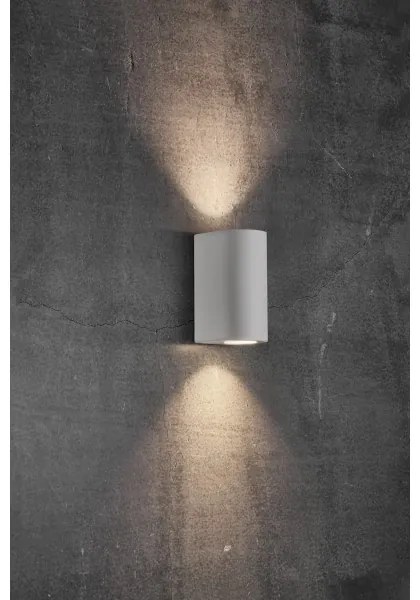 Nordlux - Kültéri fali lámpatest CANTO 2xGU10/28W/230V IP44 fehér