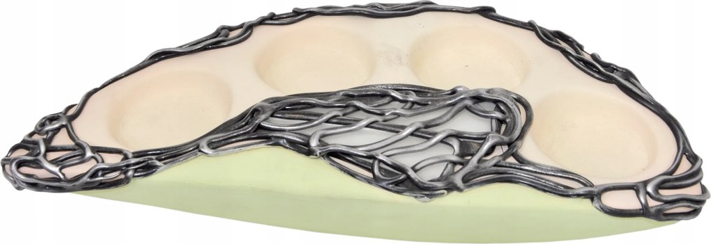 Gyertyatartó Vitorla 4 gyertyához Ólomüveg Ajándék