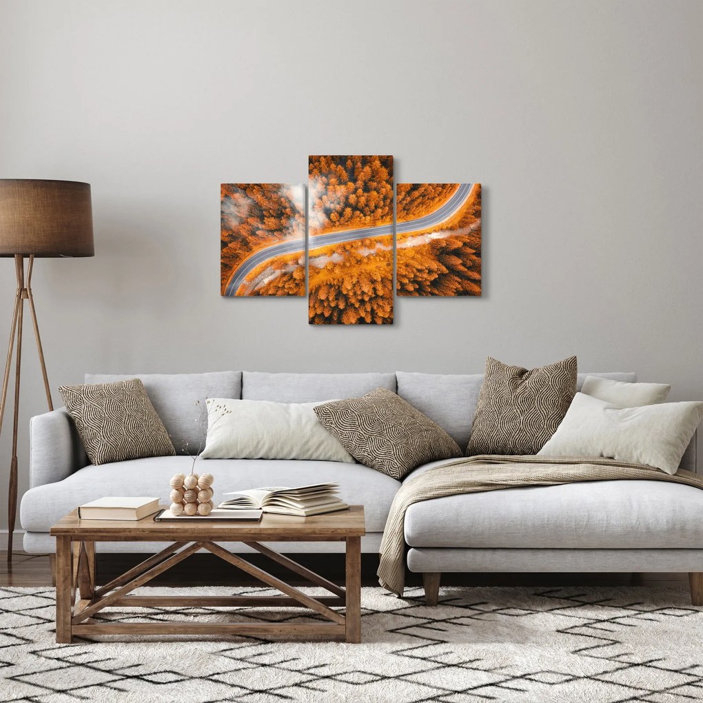 Kép - Hegyi út (90x60 cm)