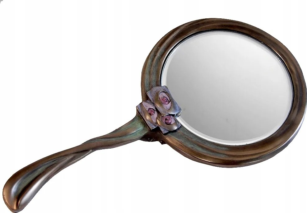 Fésülködőasztal Tükör Rózsa Gravírozás Szecesszió Ajándék Karácsonyra Nagyinak