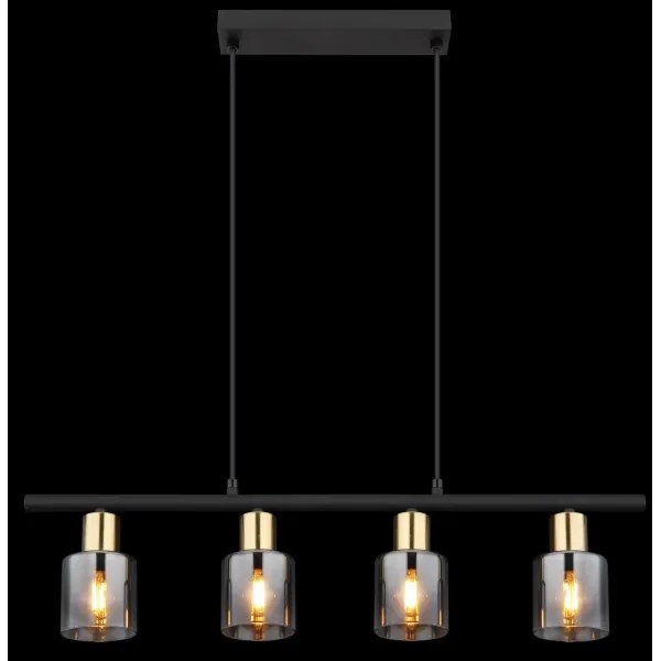 Globo 54310-4H - Csillár zsinóron HOLLSY 4xE14/25W/230V