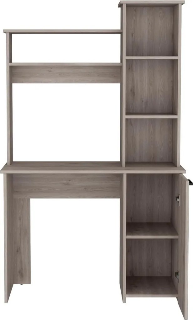 Polcos íróasztal tárolóval 156x75x146cm fehér FUR1235-1