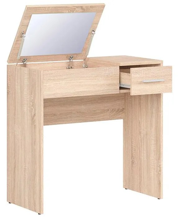 Fésülködőasztal Nepo Plus 40 (szonoma tölgy) (tükörrel) (tárolóhellyel). 1098457