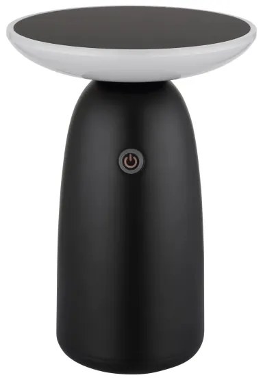Globo 36625S - állítható LED napelemes érintőlámpa LED/10W/3,7V IP54 fekete