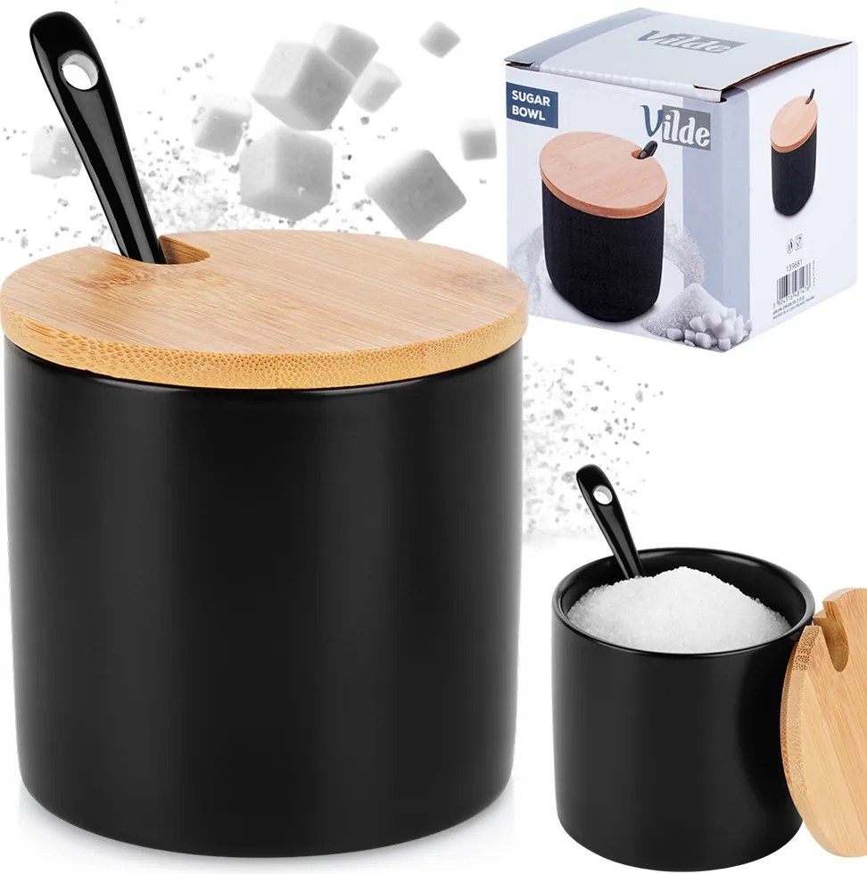 Cukrászda Kerámia konyhai cukor tároló doboz