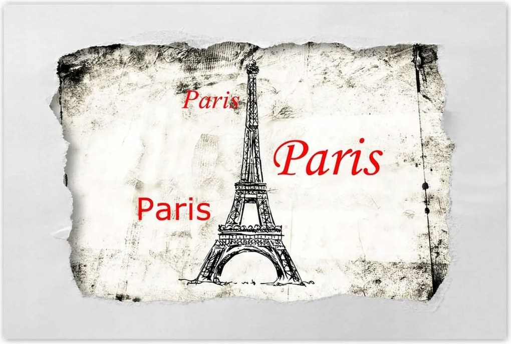 Poszterek 120x80 I Love Paris