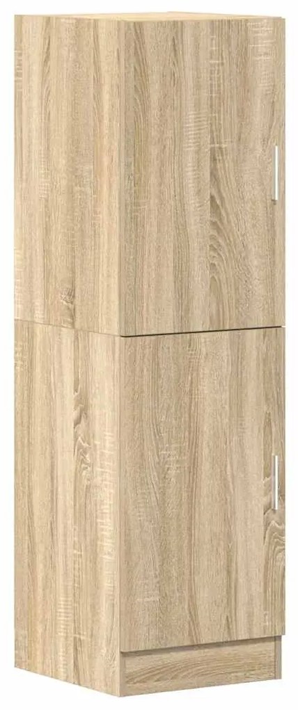 vidaXL sonoma tölgy színű szerelt fa konyhaszekrény 38x41,5x131,5 cm