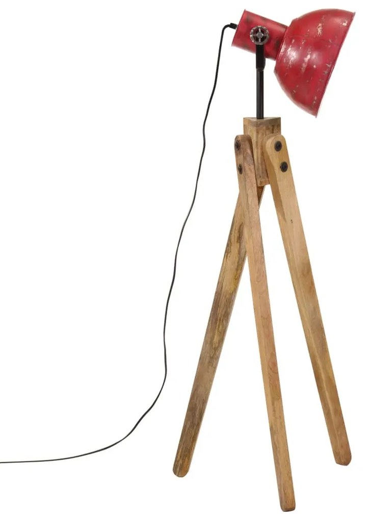 kopott piros fali lámpa 25 W 45x45x120 cm E27