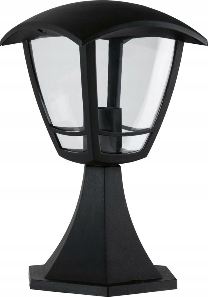 Paulmann House mini oszloplámpa IP44 E27 fekete, kerti lámpa