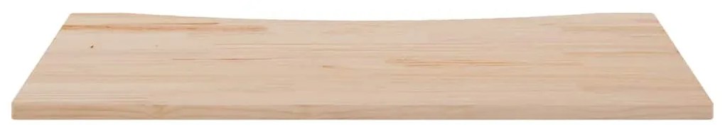 tömör fenyőfa asztallap 100 x 50 x 2,5 cm