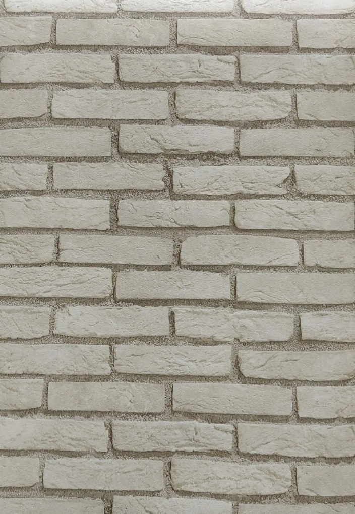 Fali tapéta tégla bézs 56619