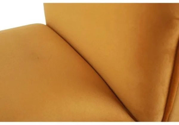 BURDA Velvet mézes barna/fekete pad