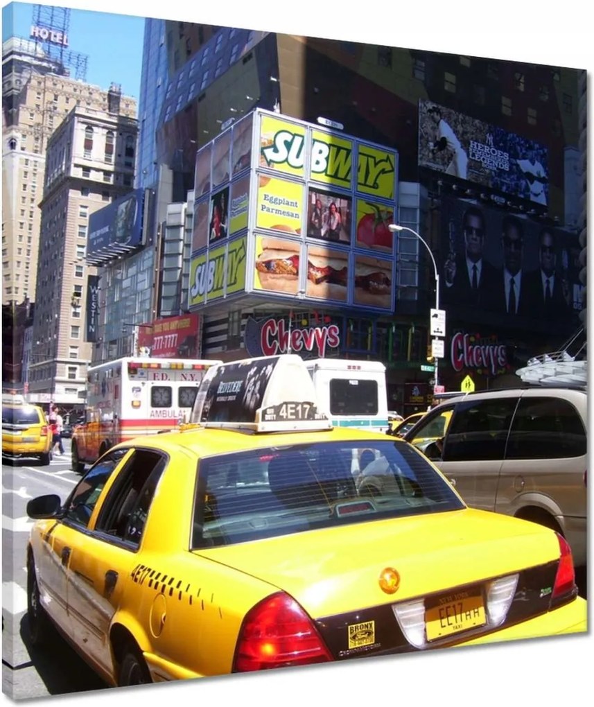 Vászonkép 50x50 Taxi New York