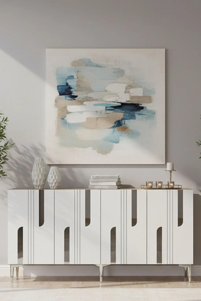 Nota 150 - Sapphire Oak, White, Silver