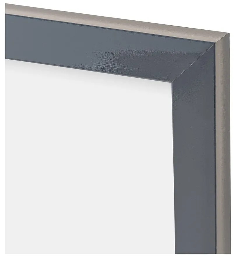 Szürke műanyag fali képkeret 44x54 cm