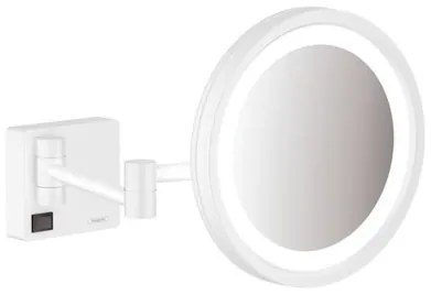 Hansgrohe AddStoris kozmetikai tükör lehajtható fehér matt színben 41790700