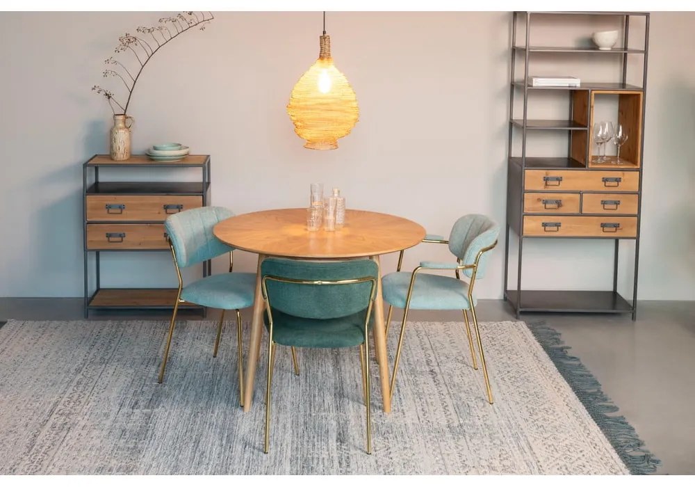 Sötétzöld étkezőszék szett 2 db-os Jolien – White Label