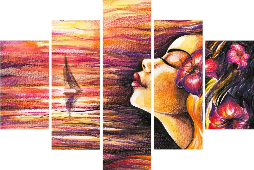 Kép - Nyári emlékek (150x105 cm)