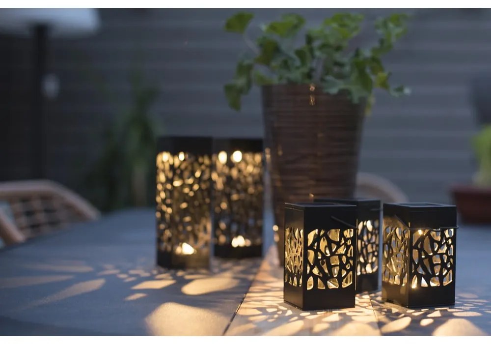 Izola 3 db napelemes függő LED lámpás, magasság 11 cm - Star Trading