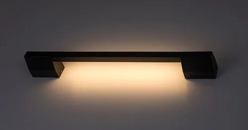 RÁBALUX 77052 ZILINA Modern Kültéri Fali Lámpa Matt Fekete IP44